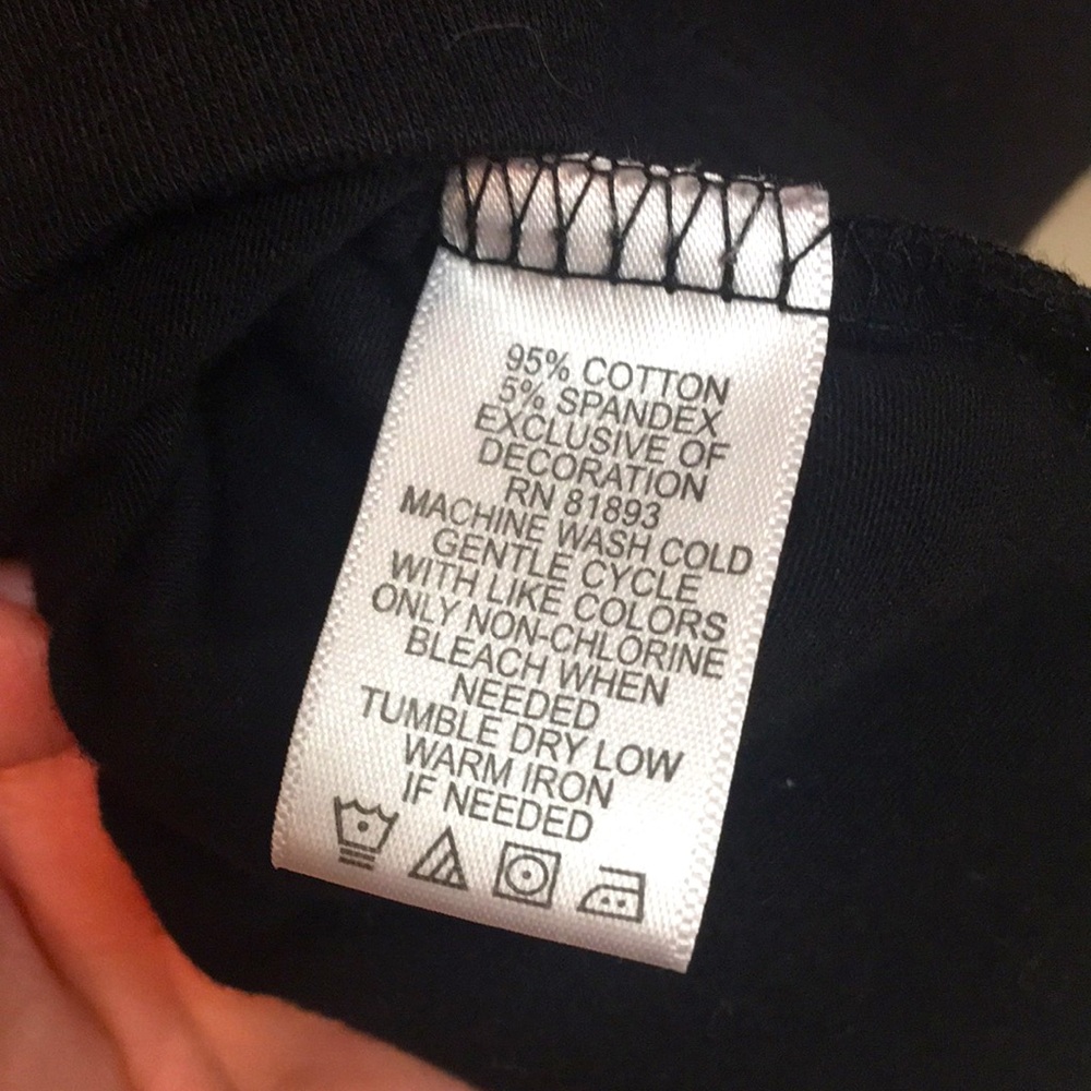 Black Embroidered Women's Top - Picture 5 of 5